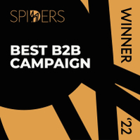 Spiders Winners Award Badges 2022 - Best B2B